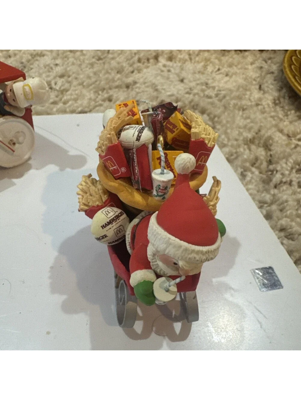 12 VTG Mcdonald's ornaments from the 1990's.
